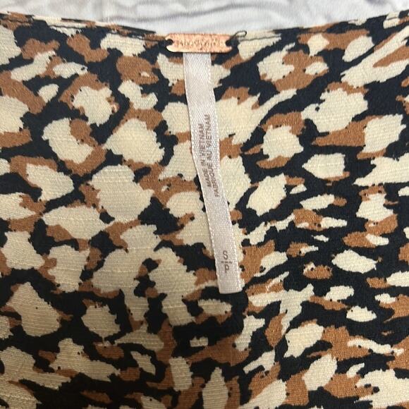 Free People French Quarter Wrap Dress Ruffles S - Picture 3 of 4